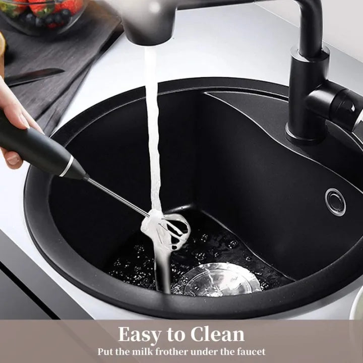 2 In 1 Rechargeable Electric Coffee and Egg Beater