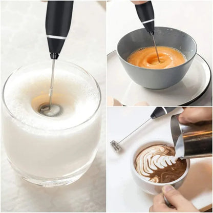 2 In 1 Rechargeable Electric Coffee and Egg Beater