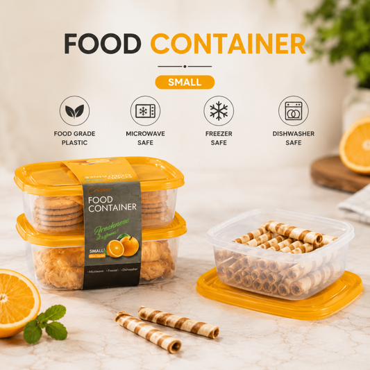 Crisper Food Container (Pack of 3 )