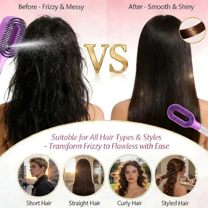 CLEAN SPRAY COMB - HAIR STYLING & DETAILING BRUSH