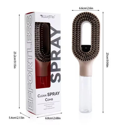 CLEAN SPRAY COMB - HAIR STYLING & DETAILING BRUSH