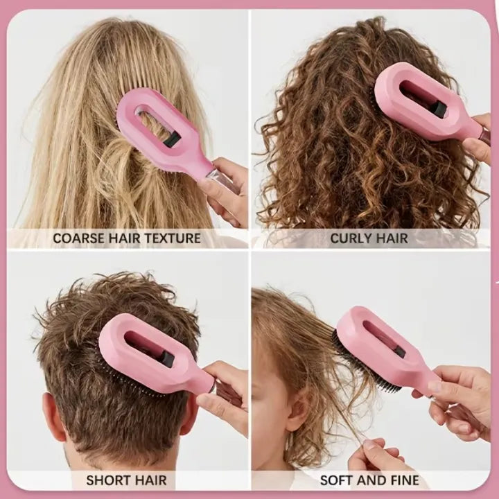 CLEAN SPRAY COMB - HAIR STYLING & DETAILING BRUSH