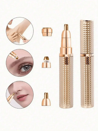 ✨ 4-in-1 Electric Facial Trimmer & Precision Hair Remover