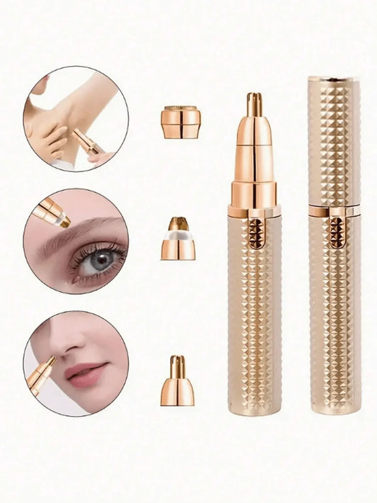 ✨ 4-in-1 Electric Facial Trimmer & Precision Hair Remover