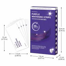 Purple Teeth Whitening Strips ( 7 Pair )