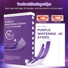 Purple Teeth Whitening Strips ( 7 Pair )